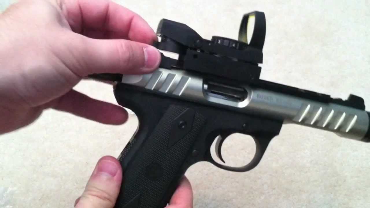 New Ruger 2245 Lite Version with Red Dot Sight