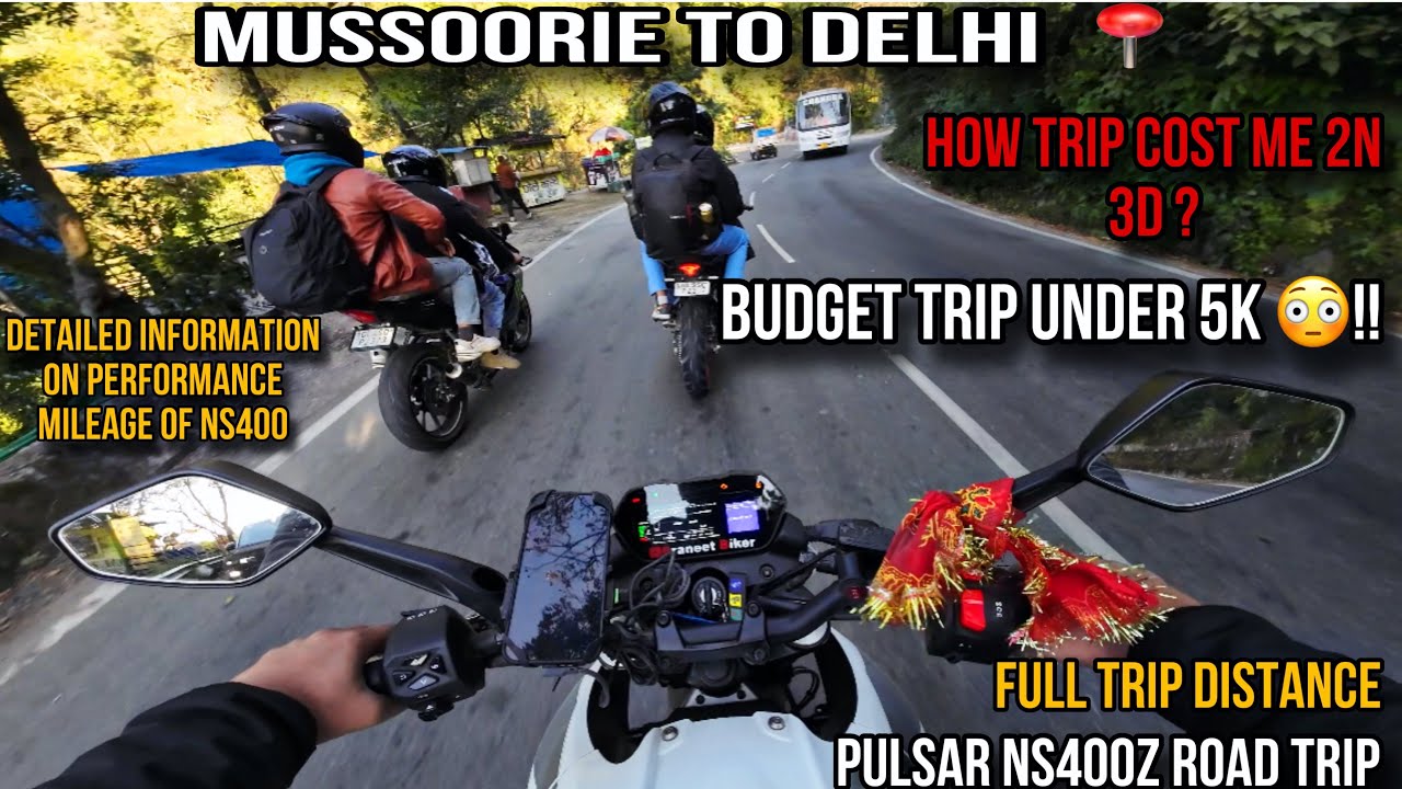 PULSAR NS400 DETAILED RIDE REVIEW: PERFORMANCE, MILEAGE & TRIP COST?