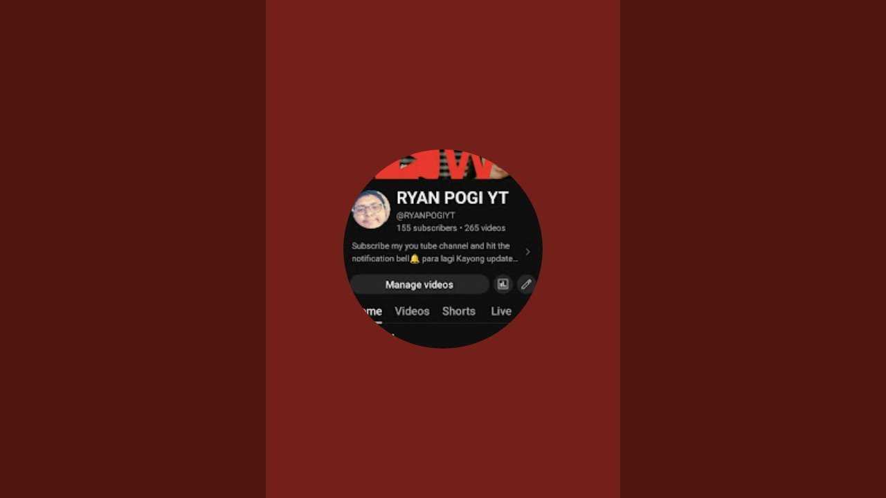 RYAN POGI YT OFFICIAL  is live!