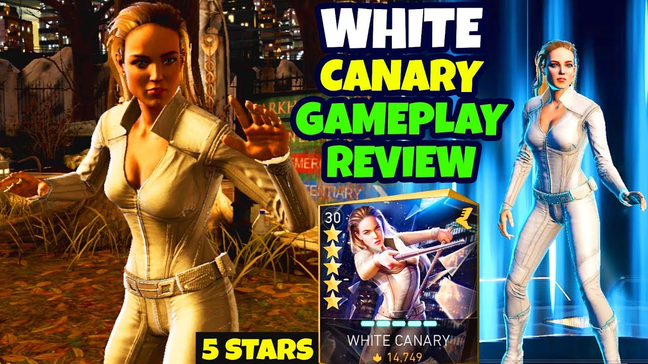 Injustice 2 Mobile. Unlocking 5-STARS White Canary! Gameplay, Review. HER PASSIVE IS AMAZING!