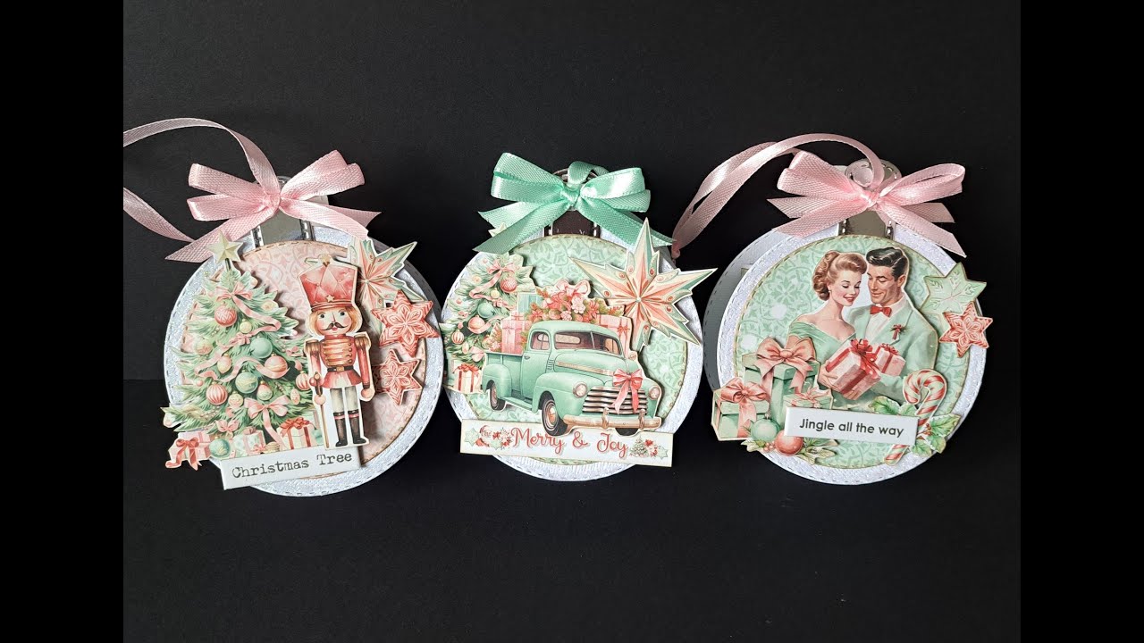 Marvellous Mintay Merry and Joy Bauble Boxes!