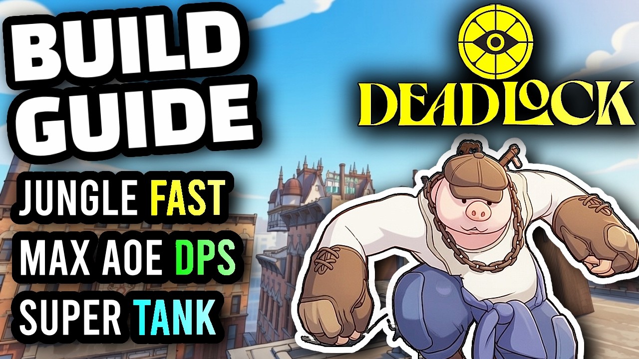Mo and Krill FAST Jungle Tank AoE DPS Build Guide - Deadlock