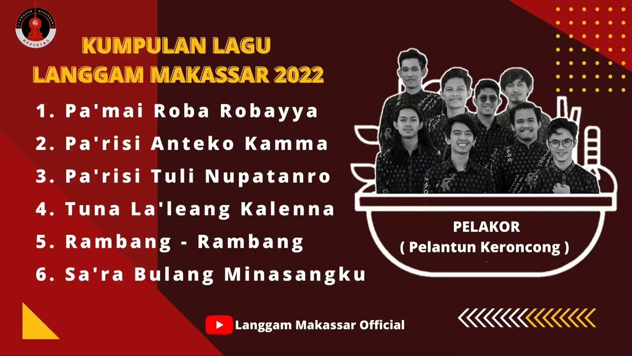 KUMPULAN LAGU LANGGAM MAKASSAR 2022 || Pelakor Keroncong