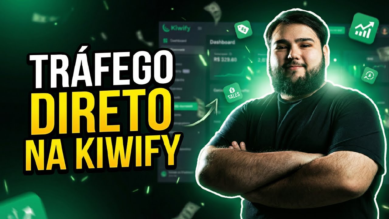 TRAFEGO DIRETO na Kiwify: Como Vender como Afiliado 2026