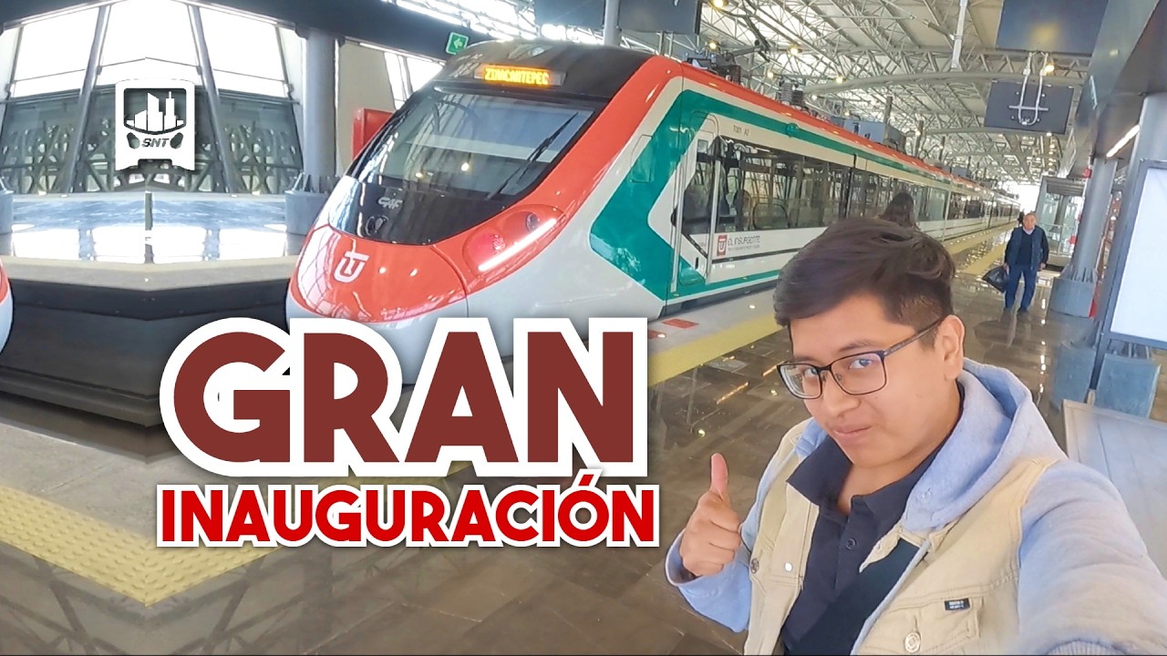 ¡Así quedó el NUEVO Tren Interurbano México-Toluca en su INAUGURACIÓN! | Observatorio - Santa Fe