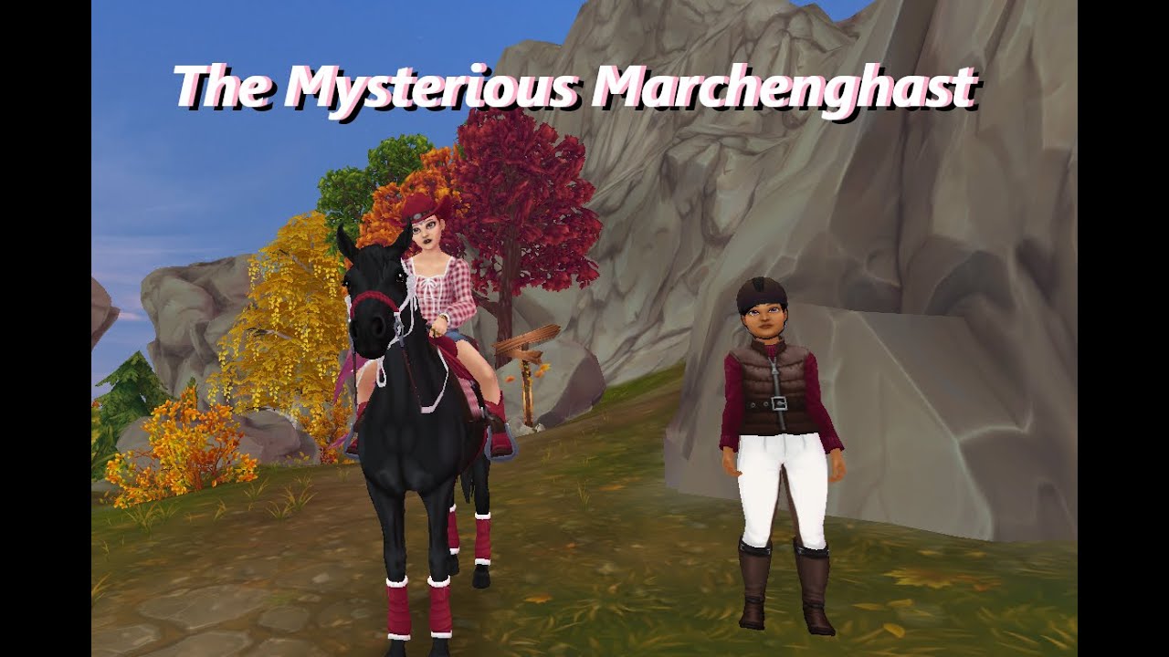Star Stable Online The Mysterious Marchenghast #SSOMarchenghast #SSOMagicHorses #SSOMarchenghast