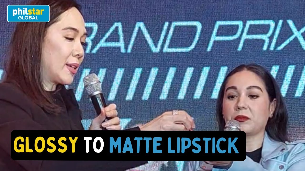 Celebrity makeup artist RB Chanco shares hacks to turn glossy lipstick to matte