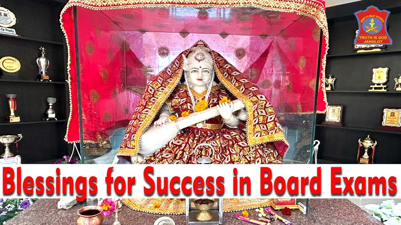 📖✨ Saraswati Pooja & Best Wishes for Board Exam Students | APS Janglot 🙏🎓