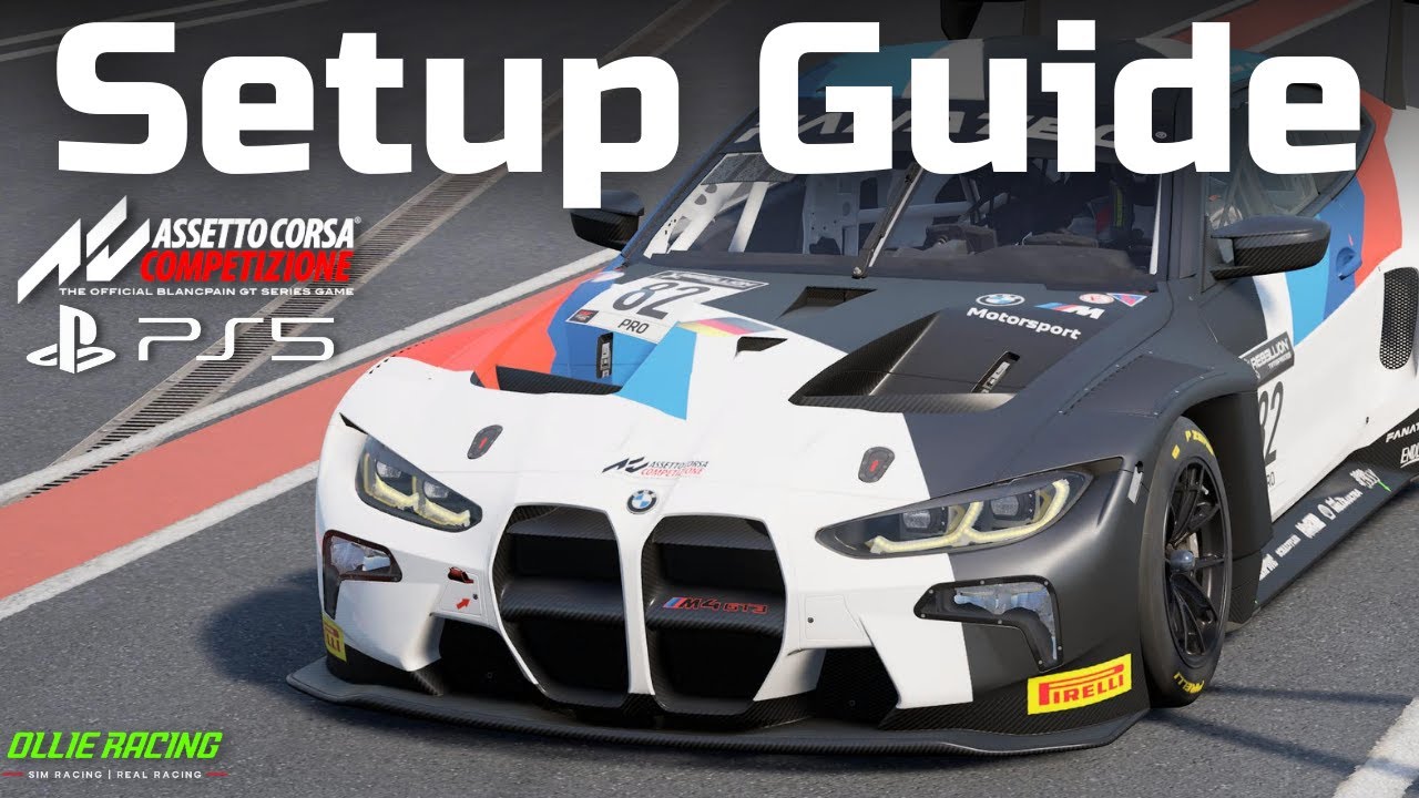 ACC on PS5: Setup Guide - How to create a Setup