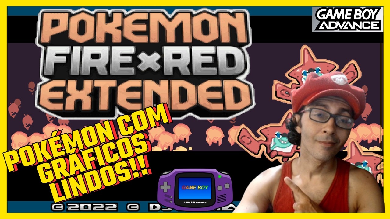Pokémon Firered Extended Gráficos Lindos pro GBA Gameplay ao VIVO até zerar 100% #8
