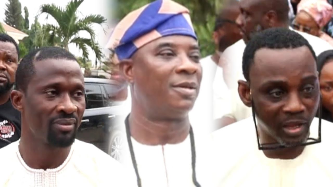 Ƙ1 De Ultimate Mother's ẞurial - Pasuma And Malaika Pay Condolence Visit