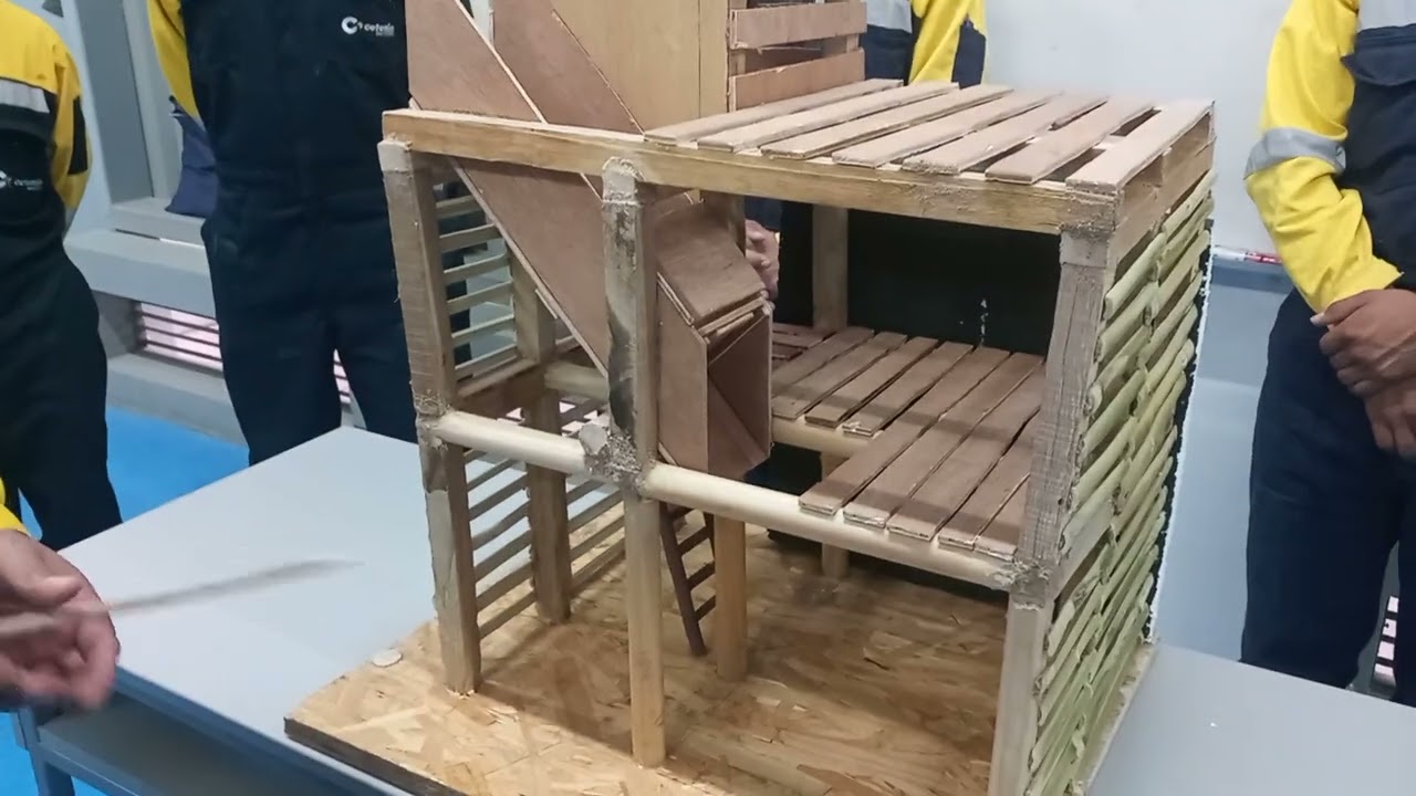 Chimenea doble compartimiento