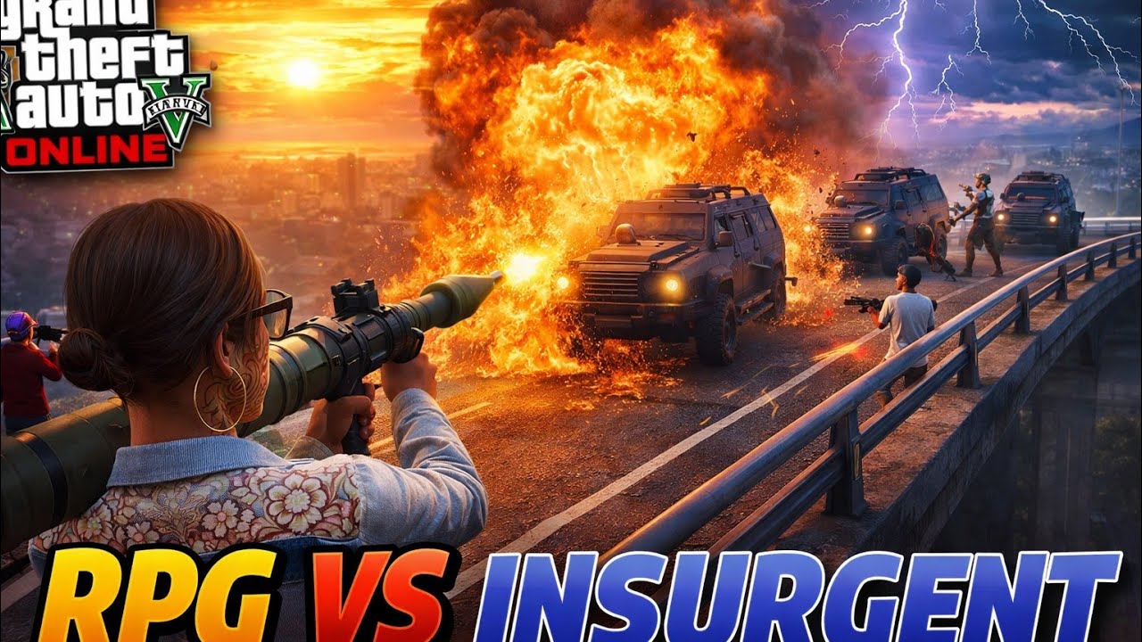 Rpg vs insurgent - Gta 5 online