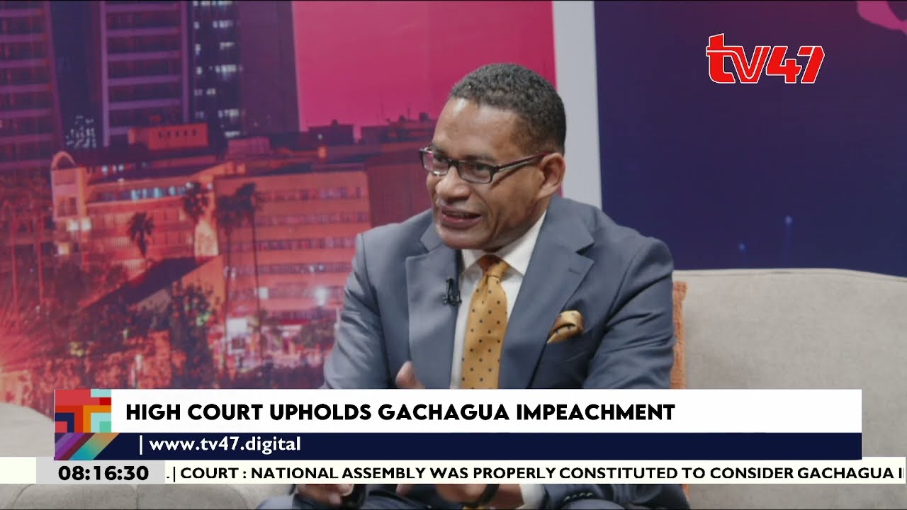 Lawyers Mungatana and Harrison clash live over the legality of Gachagua&rsquo;s impeachment 🔥🔥