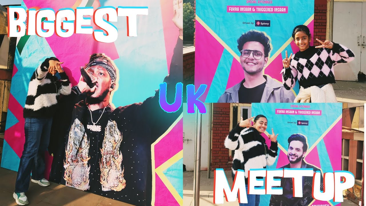 Abhishek bhai @FukraInsaan ke saath to meet-up ho gya🎊🎀