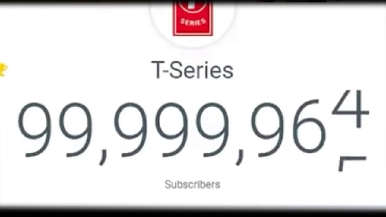 T Series hitting 100 million subscribers
