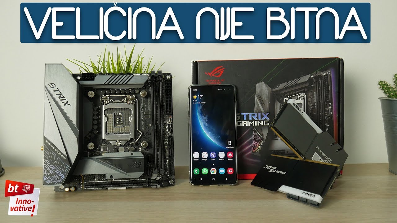 VELIČINA NIJE BITNA! | Asus ROG STRIX Z390-I Gaming + 2X32GB Rama