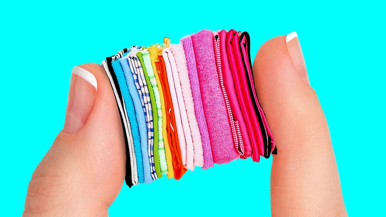 30+ SPACE-SAVING AND FOLDING TIPS
