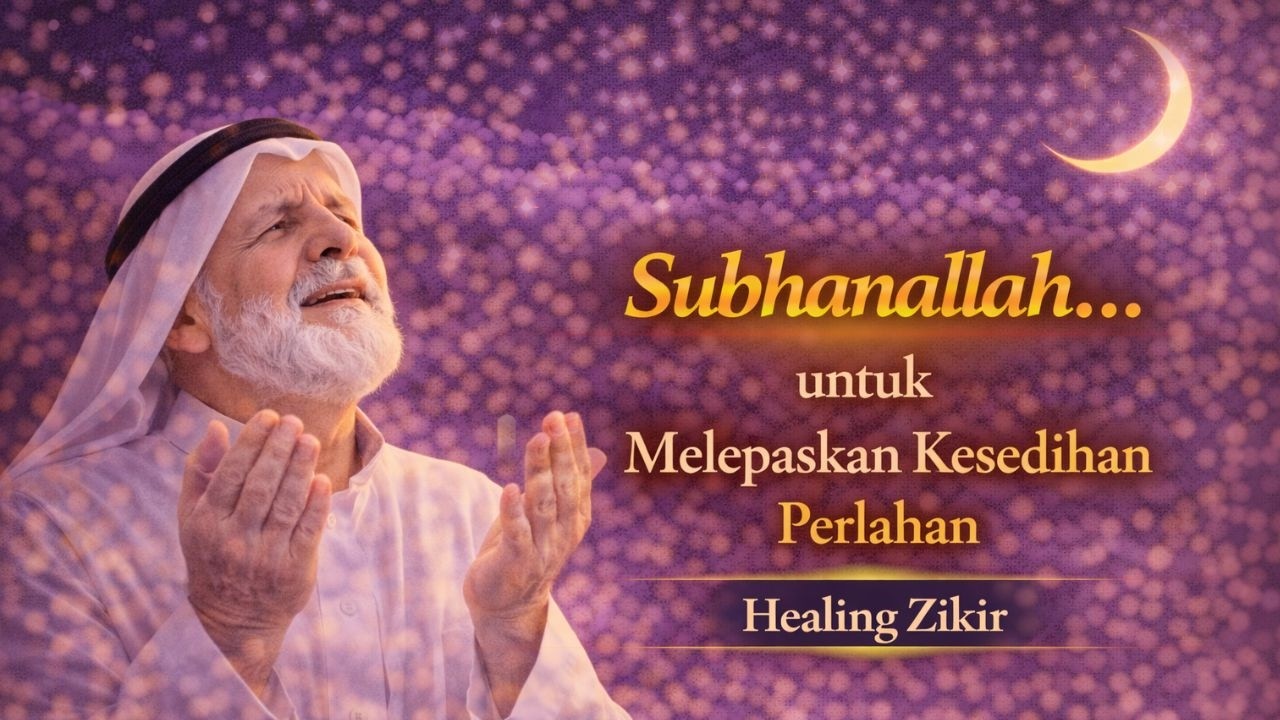 Hati Tenang Seketika! Dzikir Penyejuk Jiwa, Subhanallah untuk Melepaskan Kesedihan Perlahan