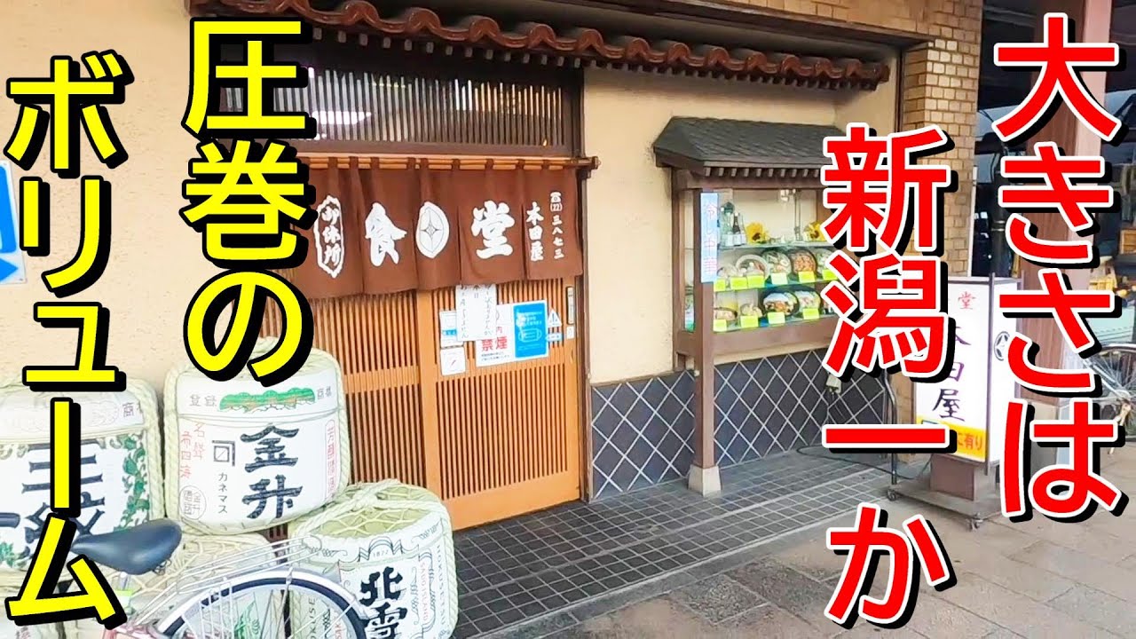 【信じられないデカさ】地元民で賑わう名店！新潟ラーメン巡り！第４１４弾！
