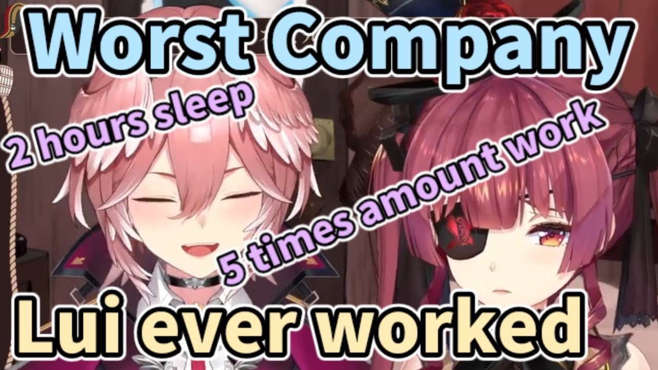 Worst Company Takane Lui worked at [ENG SUB] hololive