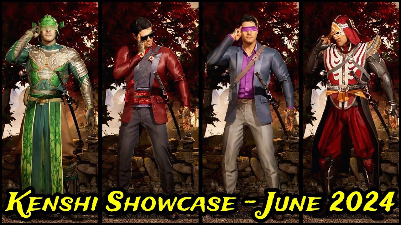 Kenshi Showcase - Gear & Skins (June 2024 Update) - Mortal Kombat 1