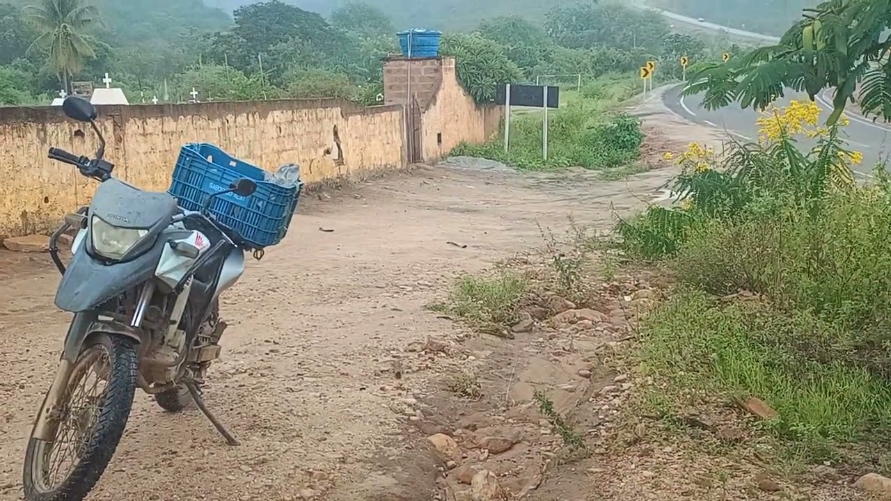 Voltando do povoado da Gameleira a chuva me pegou na jurema no município de conquista Bahia