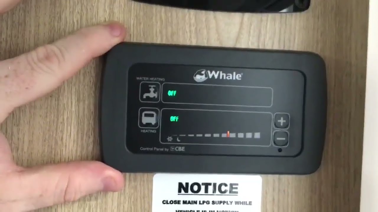 Как пользоваться системой отопления и горячего водоснабжения Whale (с панелью управления Duo)