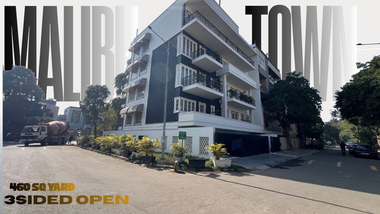  A Rare Three-Sided Open 4BHK | 460 Sq Yards | Malibu Town, Sector-47