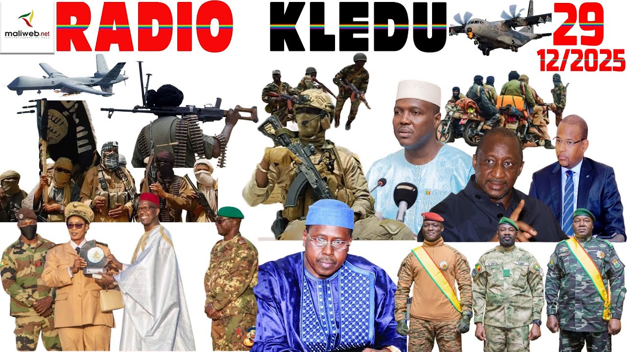 La Revue de Presse de la RADIO KLEDU du 29 d&eacute;cembre 2025
