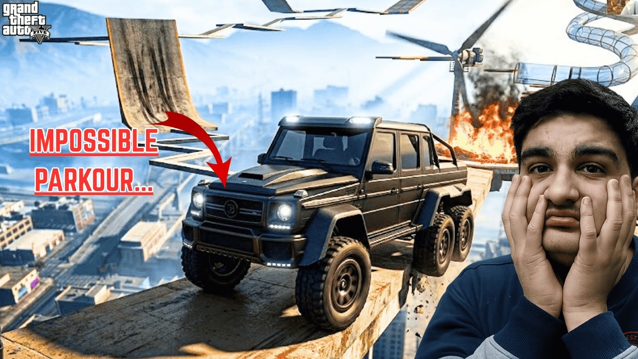 GUINNESS WORLD RECORD? EXTREME IMPOSSIBLE G-WAGON 6x6 PARKOUR 😱