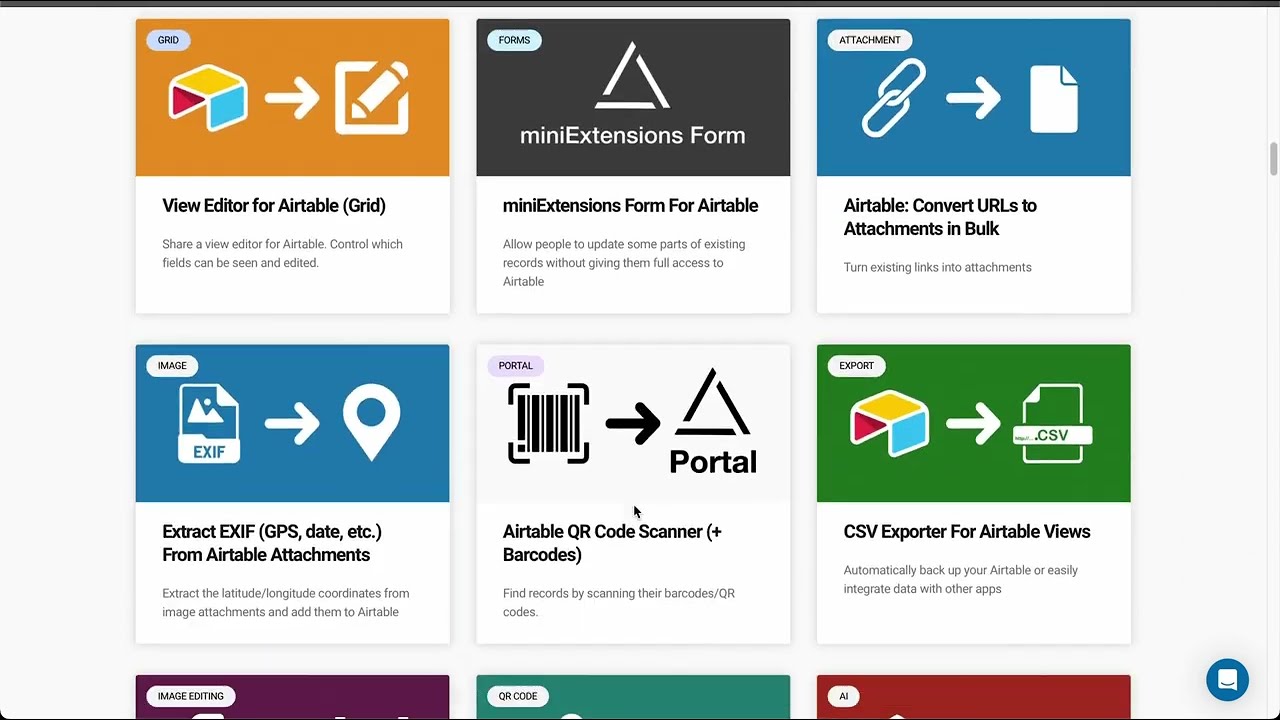 A Quick Intro to miniExtensions