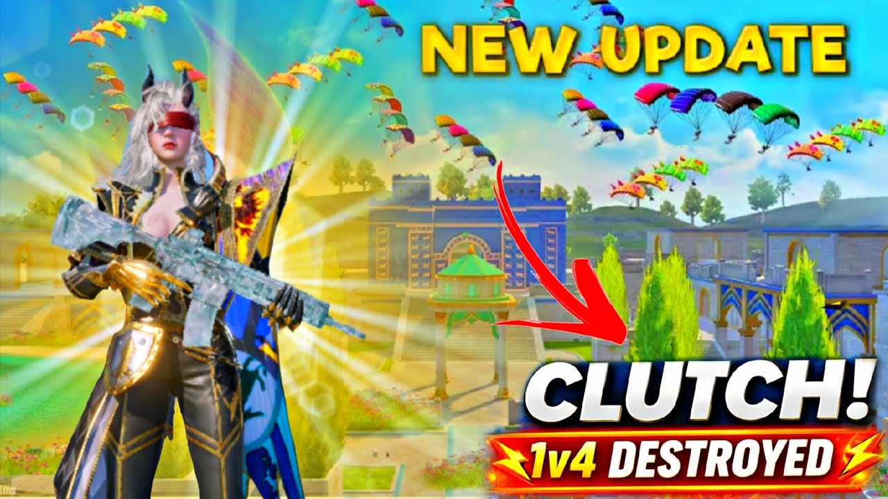 New Update clutches | PUBG mobile 🔥