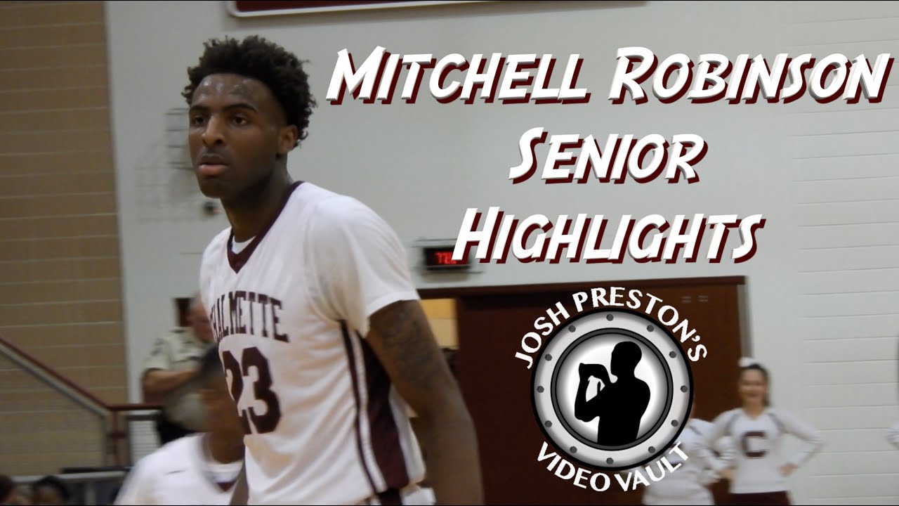 New York Knicks' Mitchell Robinson was UNFAIR in high school!!