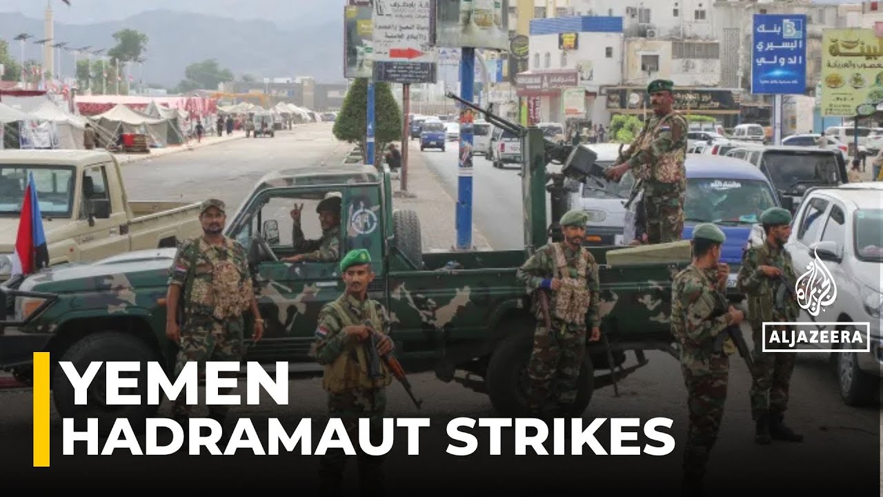 Saudi-backed coalition strikes Yemen: Operation launched against STC forces in Hadramout