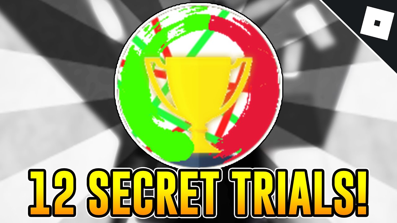 How to get the 12 SECRET TRIALS BADGE in BE CRUSHED BY A SPEEDING WALL | Roblox