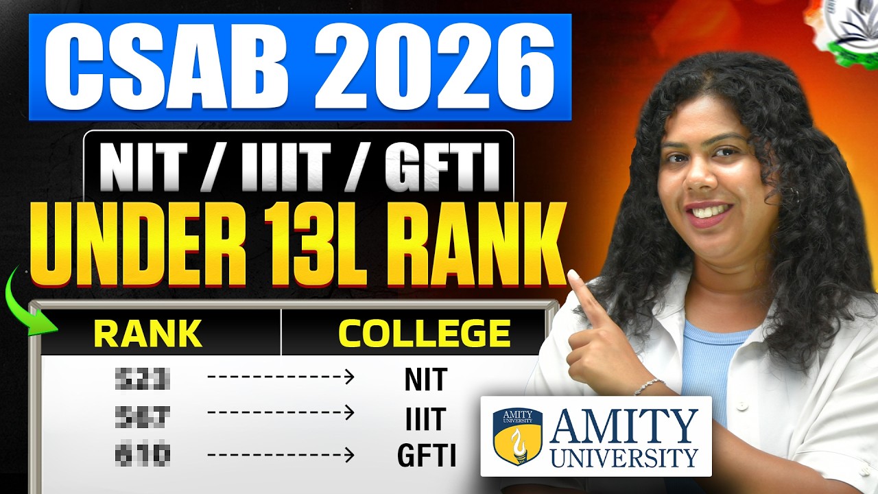 CSAB 2026 Top Colleges Under 13L Rank 🚨 | NIT, IIIT & GFTI Closing Rank Analysis & Cutoff | Btech360