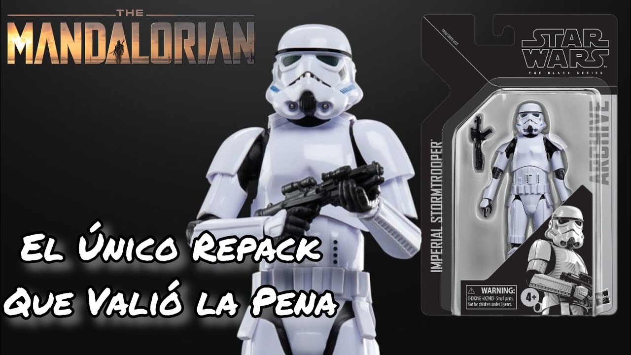 Un Molde Perfecto|Imperial Stormtrooper The Mandalorian Black Series Archive Revisión en Español