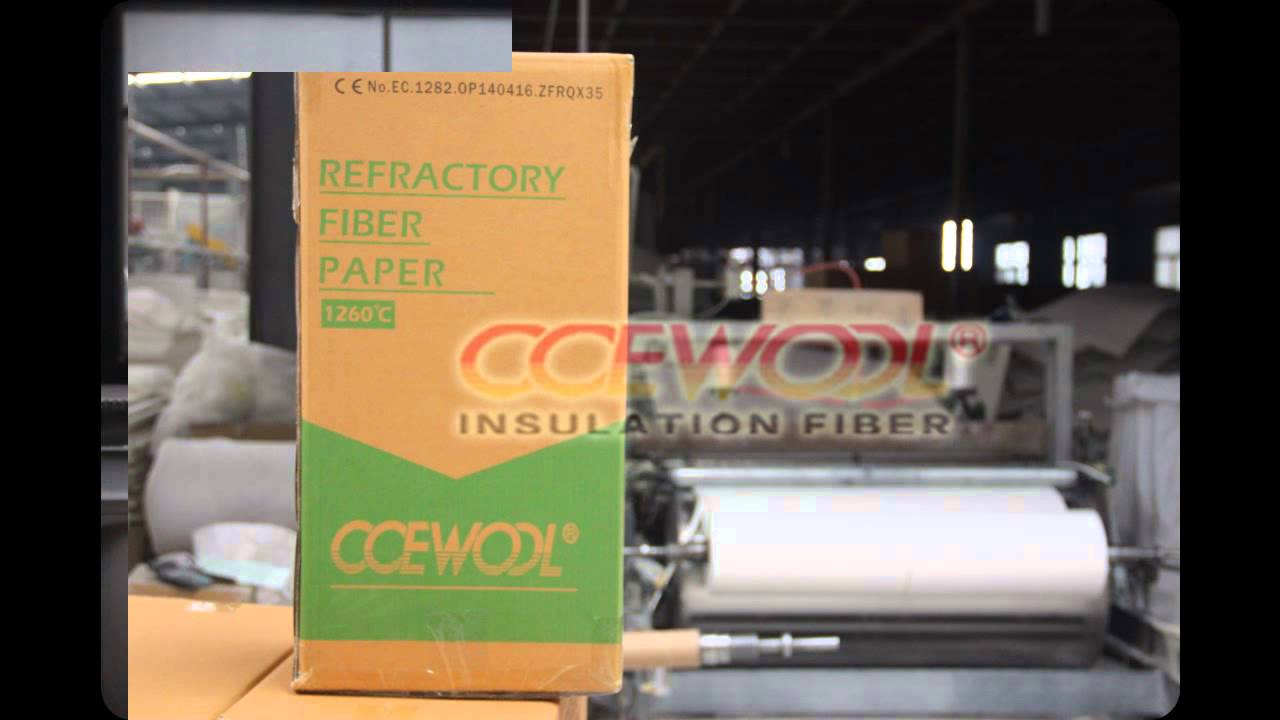 The introduction of ceramic fiber paper production line