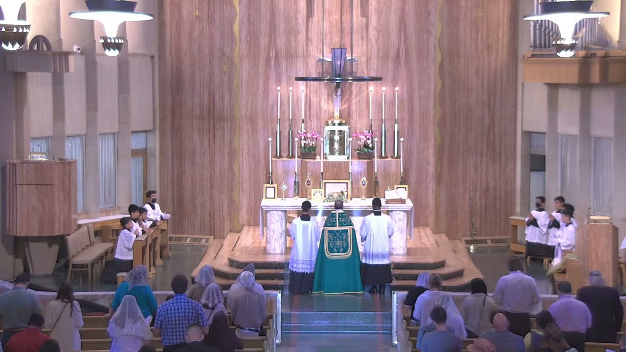 Live-stream Mass -  June 20, 2021 - Twelfth Sunday in Ordinary Time