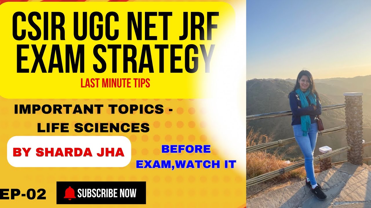 SPECIAL SESSION ON CSIR UGC NET EPISODE 2 | Life Science tips
