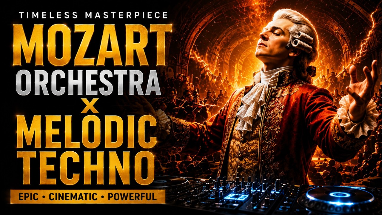 Mozart x Melodic Techno 🎻 Epic Orchestra Remix | Best Classical Music Mix 2026