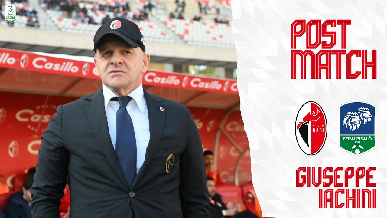 Giuseppe Iachini | Intervista post partita | Bari 1-0 Feralpisalò | Serie BKT 2023/24