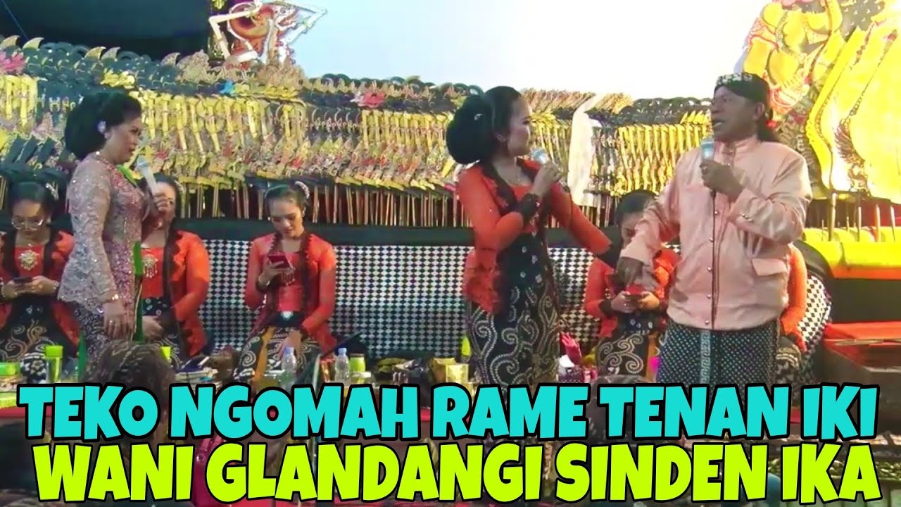 Sinden ika sing joget mbah waluyo sing ngendangi jan cocok pol ki dalang seno nugroho
