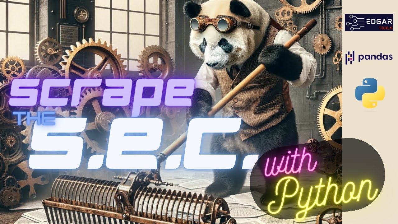 Извлечение финансовых данных с SEC Edgar с помощью Python