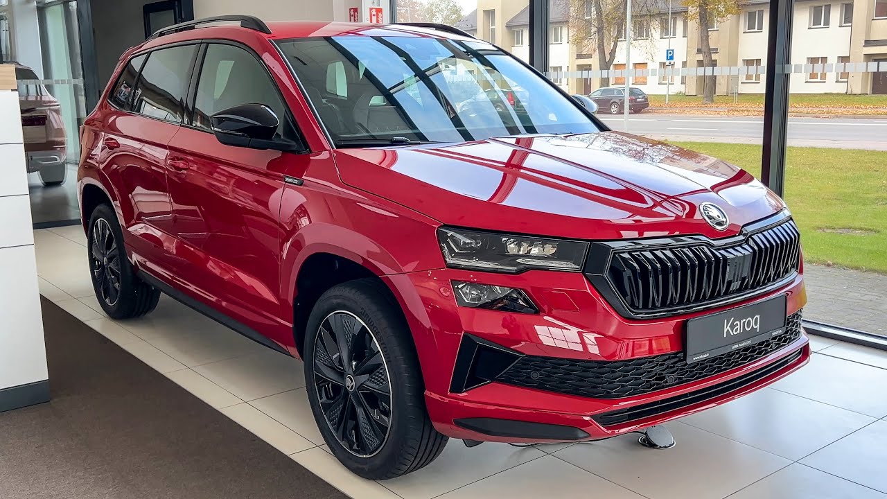 2025 SKODA KAROQ SPORTLINE - EXTERIOR AND INTERIOR WALKAROUND