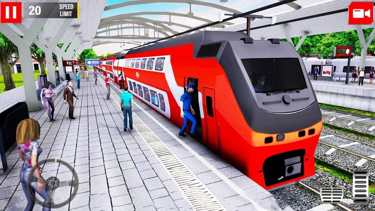 Euro Train Driver 2019: Railway Simulator 3D - Double Decker Train - Android Gameplay