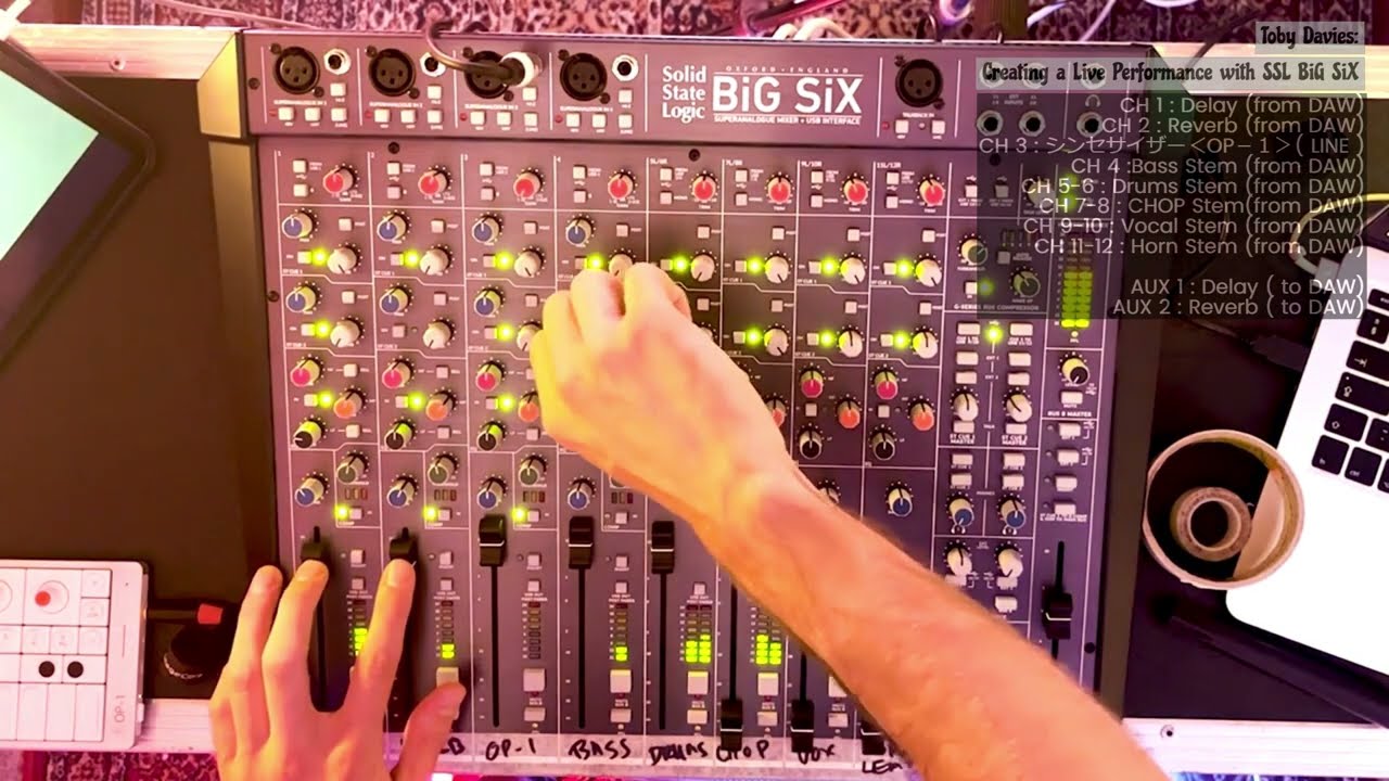 Toby Davies   Quick Performance with SSL BiGSiX (日本語キャプション付き）