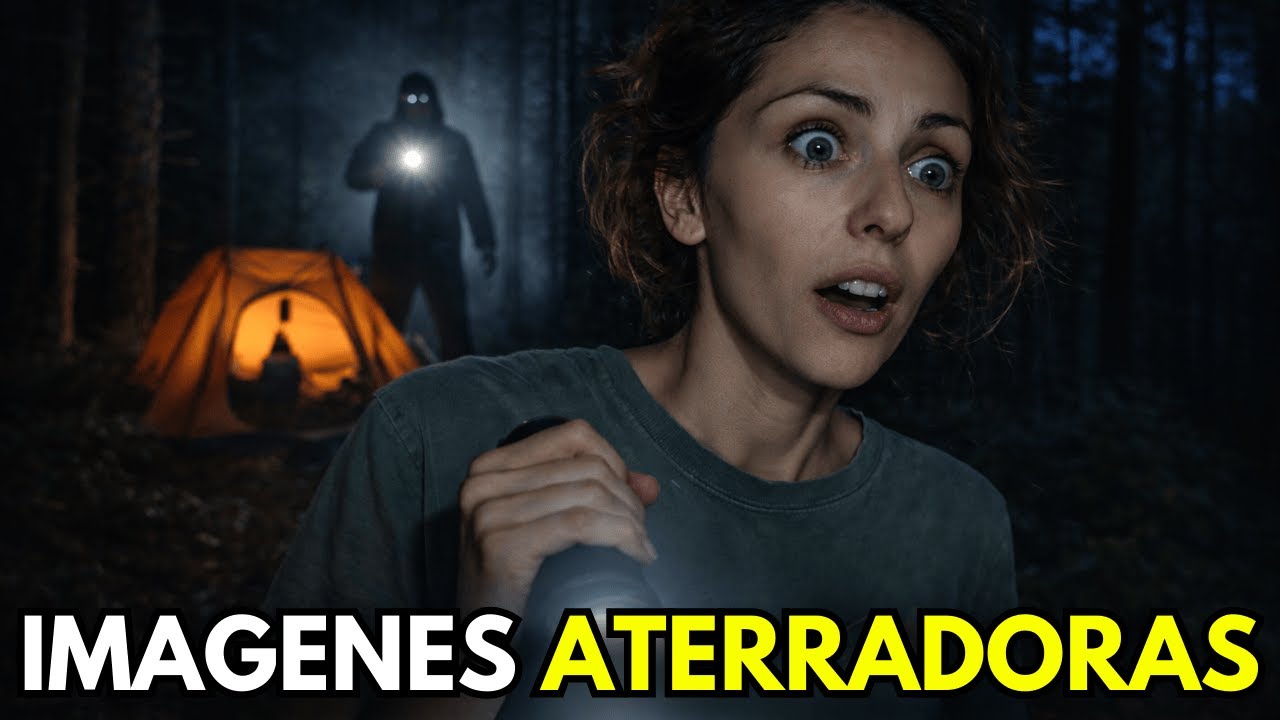 Ella fue a acampar sola. Lo que grab&oacute; su c&aacute;mara es aterrador.