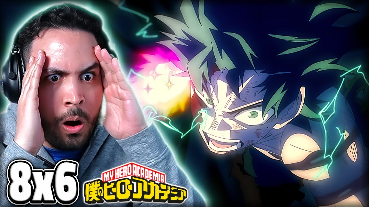 😰🔥¡¿DEKU LO SACRIFICA TODO?!👊My Hero Academia Temporada 8 Capitulo 6 REACCION Y RESEÑA